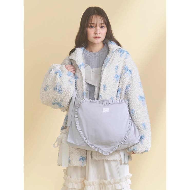 フリルハートショルダーバッグ | merry jenny | 詳細画像4 