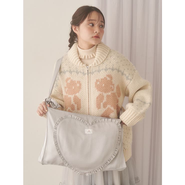 フリルハートショルダーバッグ | merry jenny | 詳細画像7 