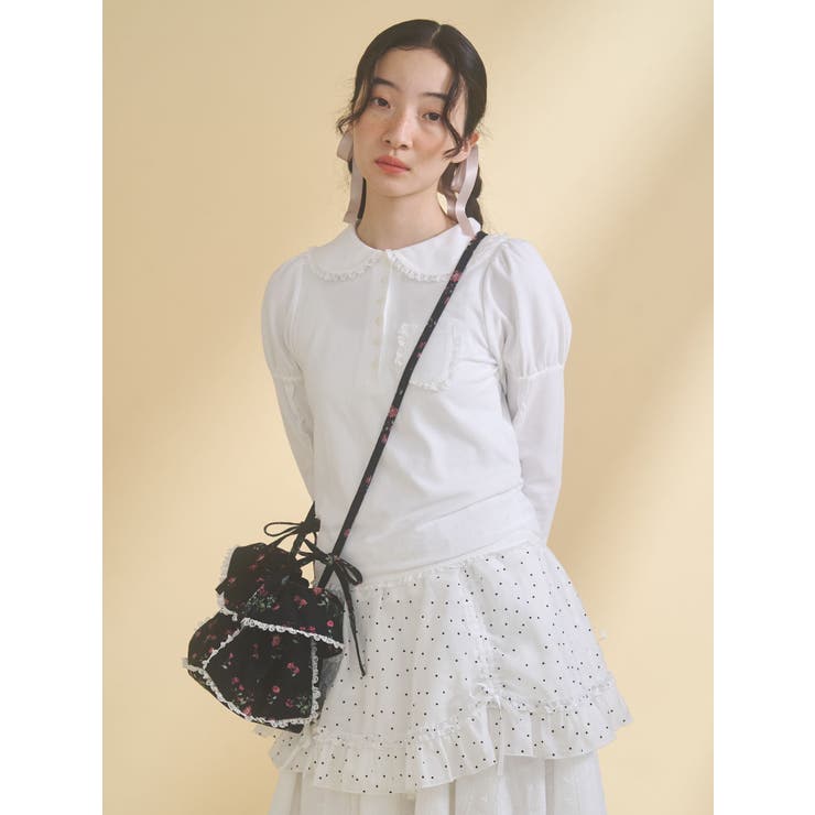 floral square pochette | merry jenny | 詳細画像15 