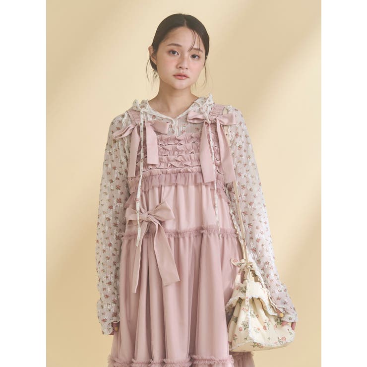 floral square pochette | merry jenny | 詳細画像5 