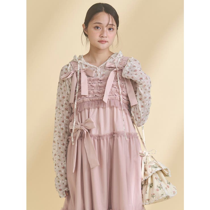 floral square pochette | merry jenny | 詳細画像7 