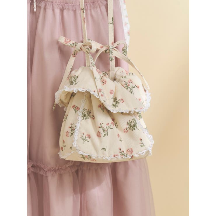 floral square pochette | merry jenny | 詳細画像8 