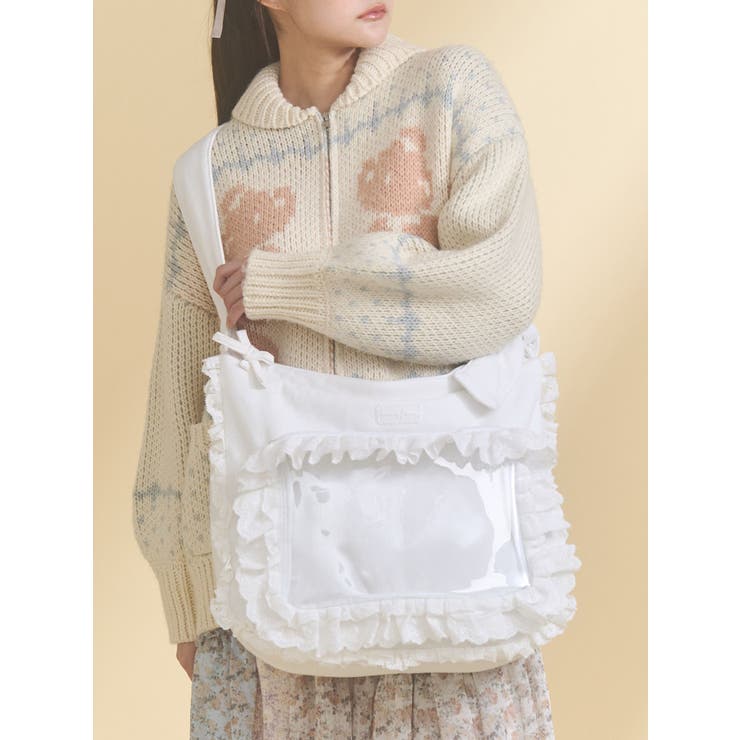 frill frillぬい活バッグ | merry jenny | 詳細画像1 