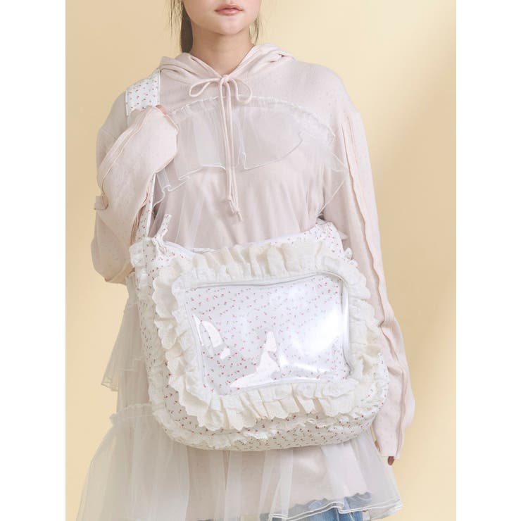 レッド | frill frillぬい活バッグ | merry jenny