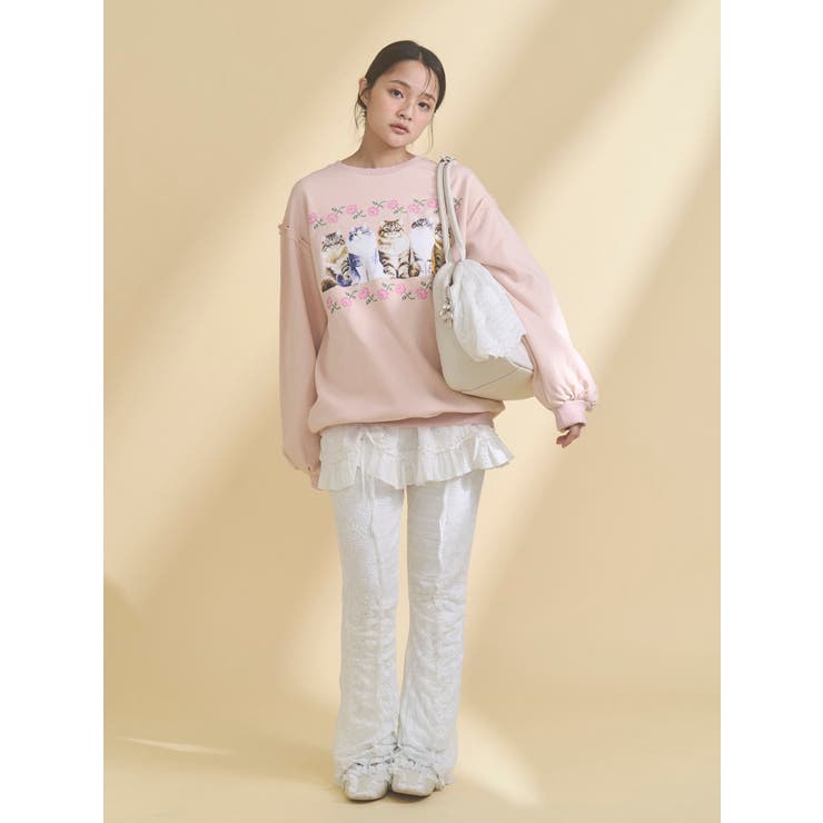 クリームボストンバッグ | merry jenny | 詳細画像10 