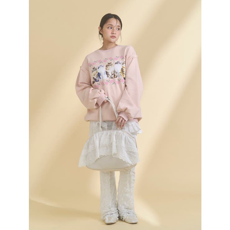 クリームボストンバッグ | merry jenny | 詳細画像11 