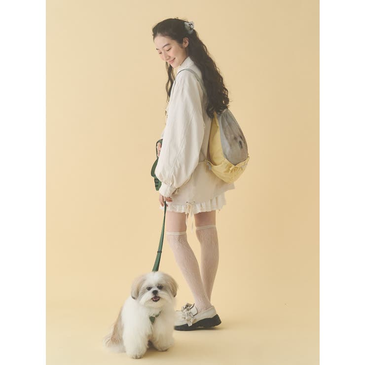 ど～んとモコゾウメッシュナップサック | merry jenny | 詳細画像10 