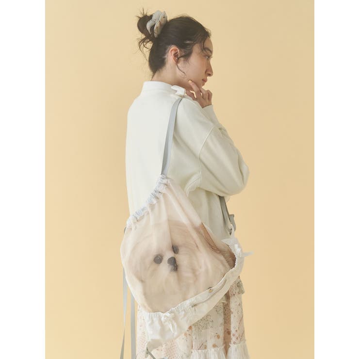 ど～んとモコゾウメッシュナップサック | merry jenny | 詳細画像5 