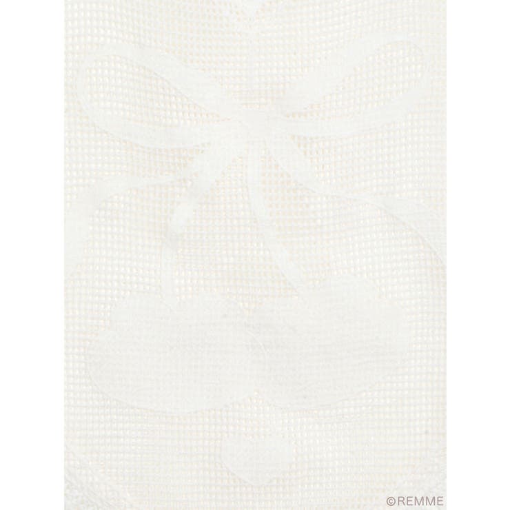 Cherry heart knit tote | merry jenny | 詳細画像12 