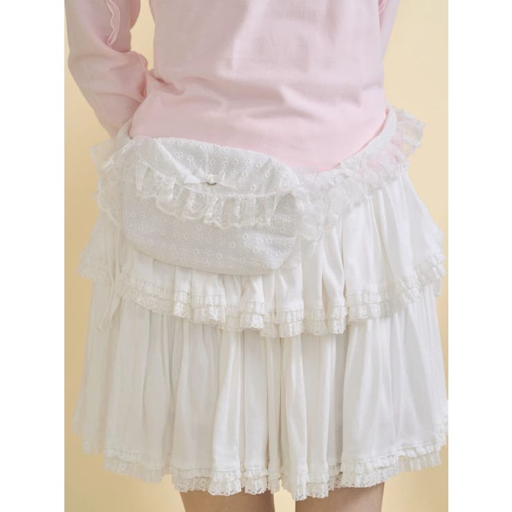 cotton lace ウエストポーチ | merry jenny | 詳細画像10 