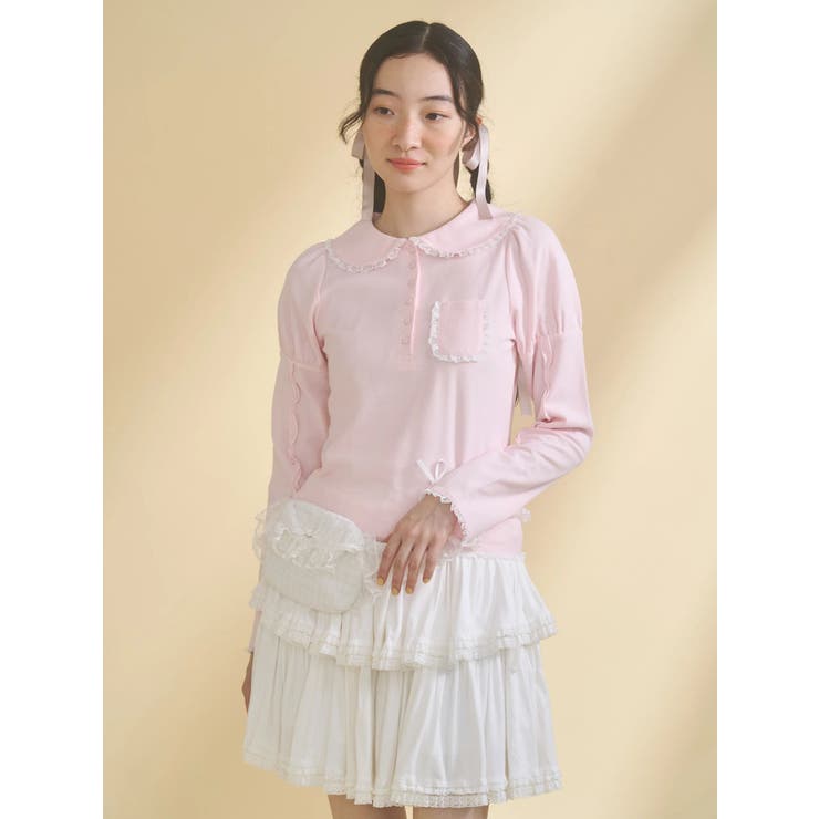 cotton lace ウエストポーチ | merry jenny | 詳細画像12 