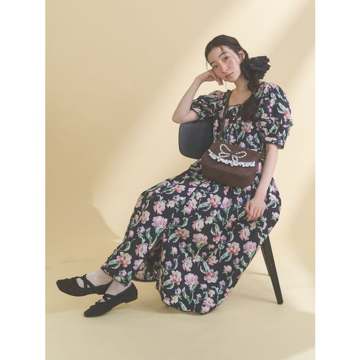 pearl butterfly lace shoulder bag | merry jenny | 詳細画像14 