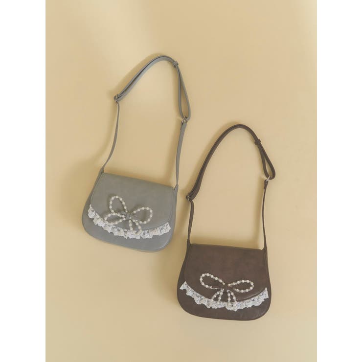 pearl butterfly lace shoulder bag | merry jenny | 詳細画像15 