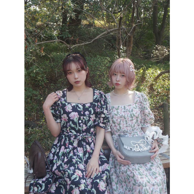 pearl butterfly lace shoulder bag | merry jenny | 詳細画像4 