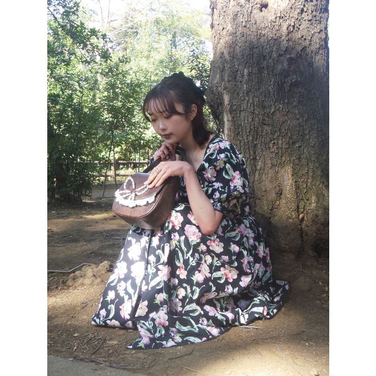 pearl butterfly lace shoulder bag | merry jenny | 詳細画像5 