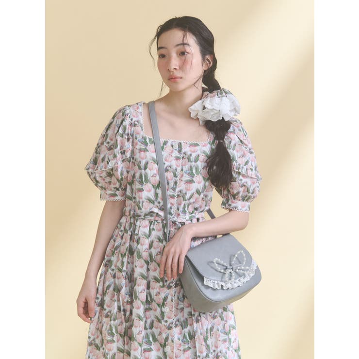 pearl butterfly lace shoulder bag | merry jenny | 詳細画像7 