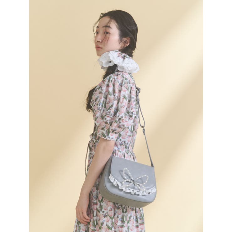 pearl butterfly lace shoulder bag | merry jenny | 詳細画像8 