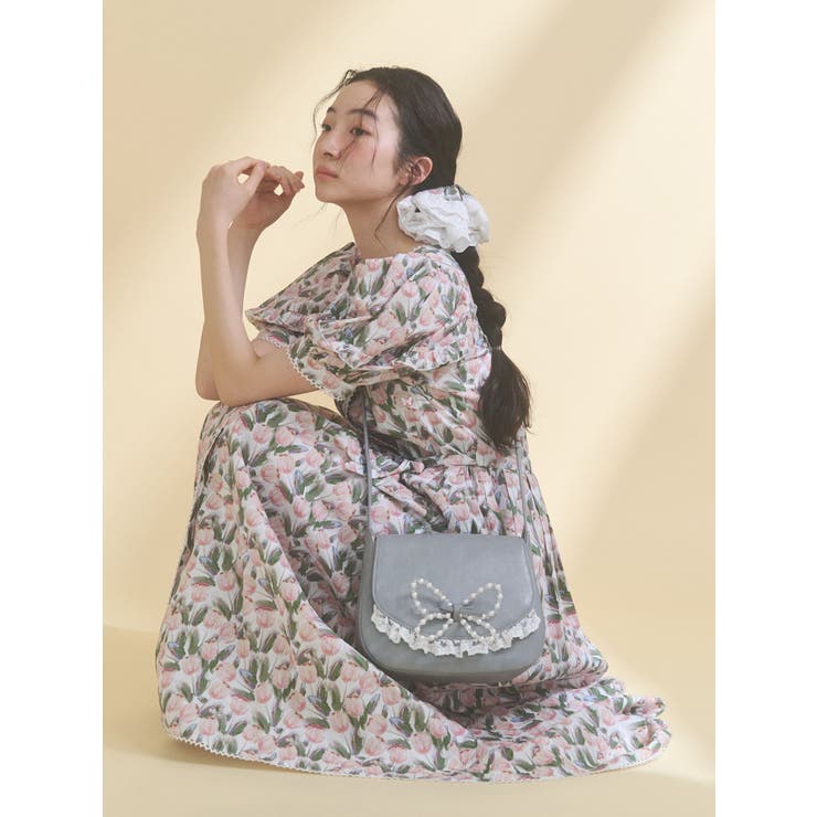pearl butterfly lace shoulder bag | merry jenny | 詳細画像9 