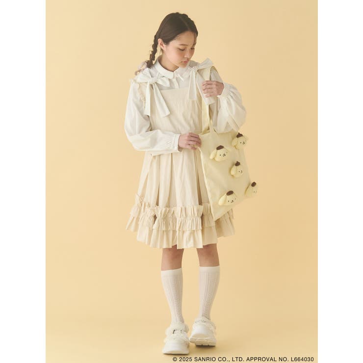 もこもこポムポムプリントート | merry jenny | 詳細画像5 