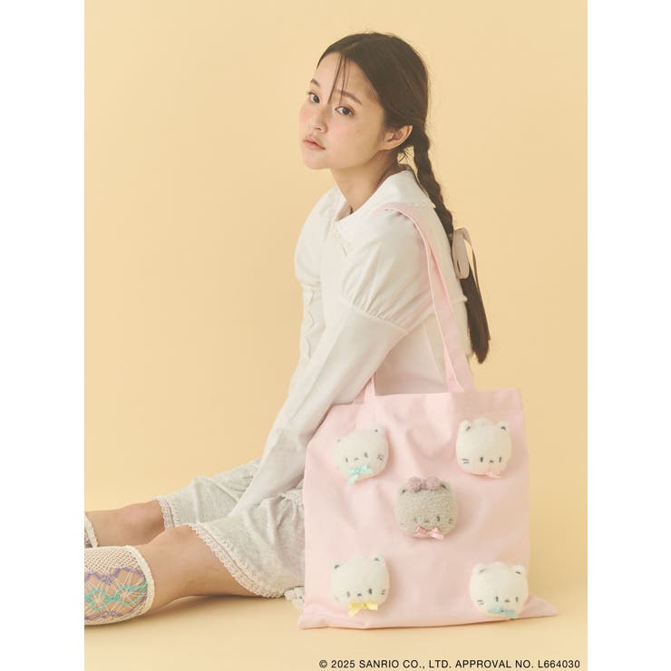ピンク | もこもこニャニィニュニェニョントート | merry jenny