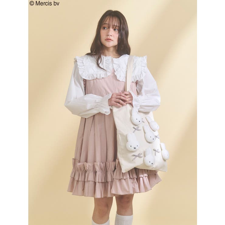 リボンもこもこmiffyトート | merry jenny | 詳細画像4 