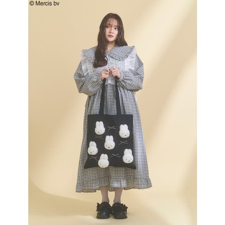 リボンもこもこmiffyトート | merry jenny | 詳細画像9 