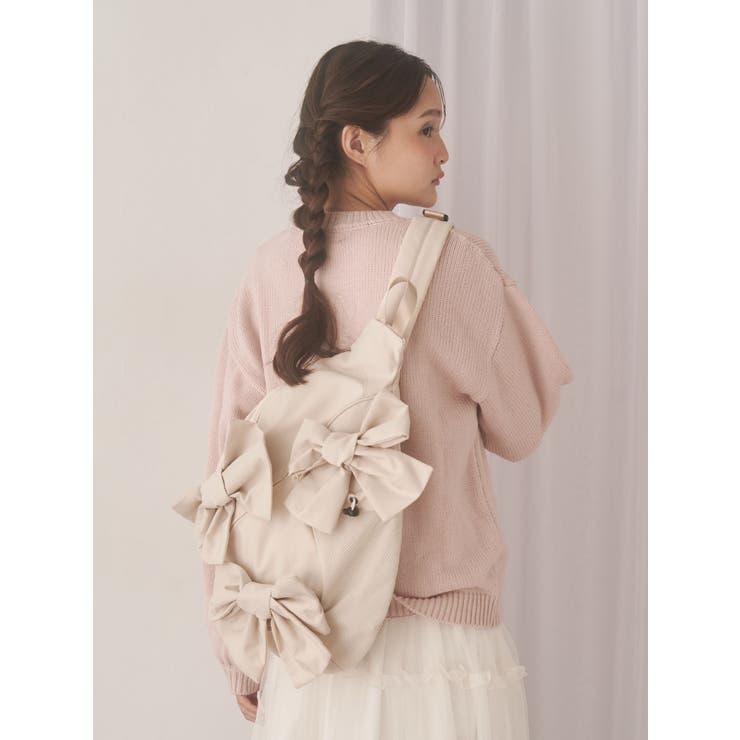 ribbonワンショルダーバッグ | merry jenny | 詳細画像20 