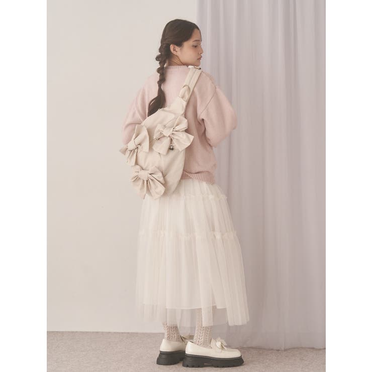 ribbonワンショルダーバッグ | merry jenny | 詳細画像21 