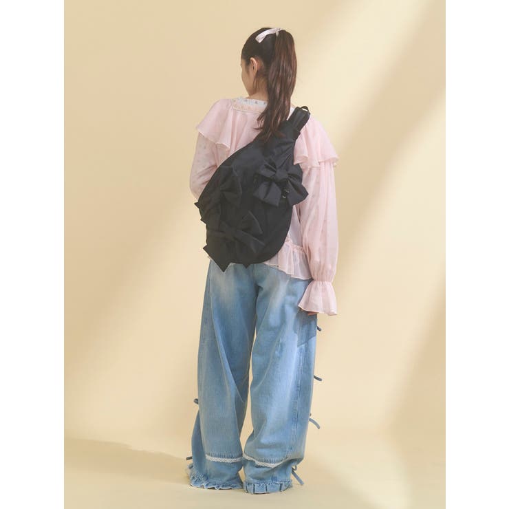 ribbonワンショルダーバッグ | merry jenny | 詳細画像6 