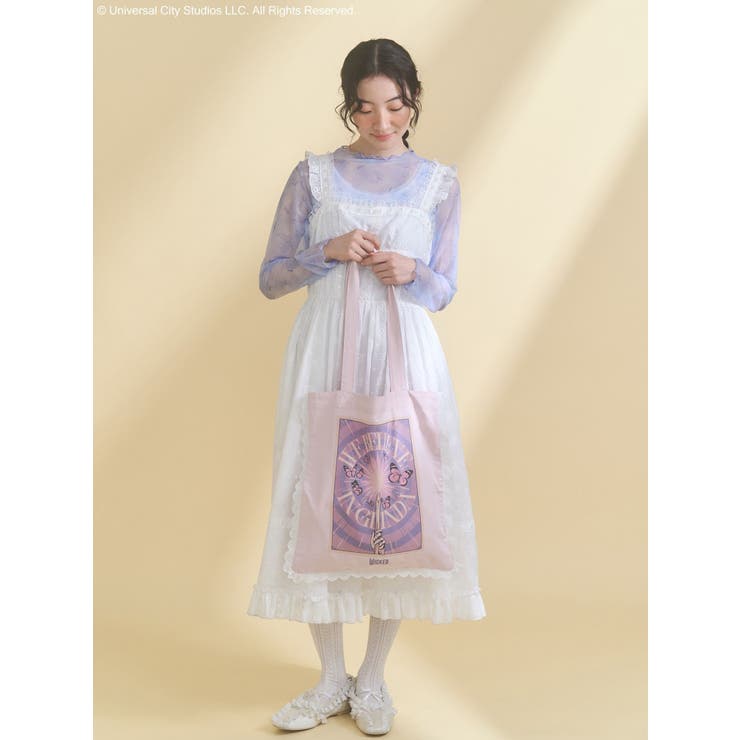 『WICKED』 Lace Tote Bag | merry jenny | 詳細画像10 
