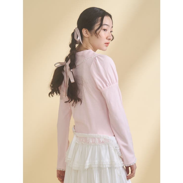 frilly polo tops | merry jenny | 詳細画像14 