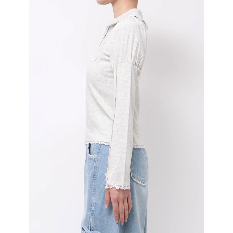 frilly polo tops | merry jenny | 詳細画像29 