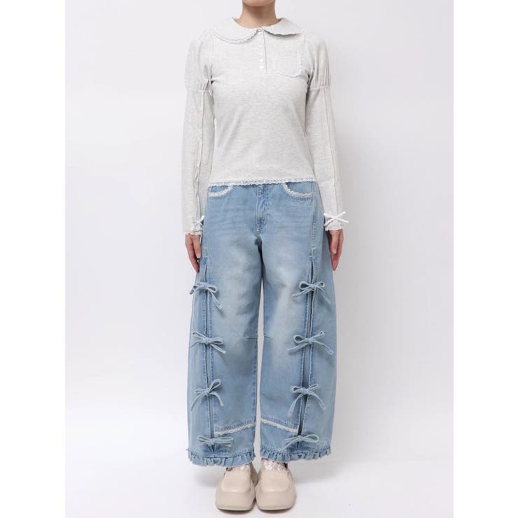 frilly polo tops | merry jenny | 詳細画像36 