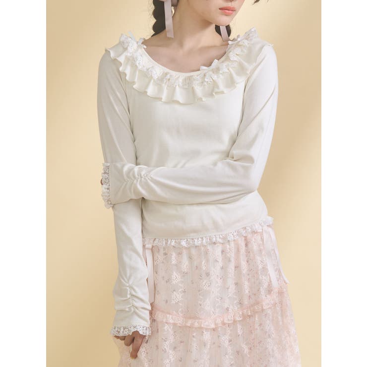 romantic frill tops | merry jenny | 詳細画像1 