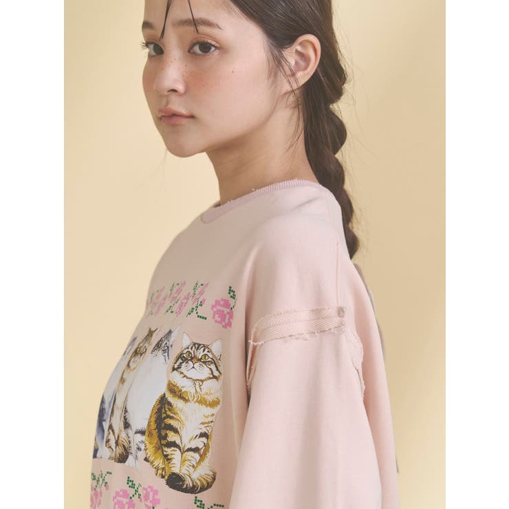 blooming catスウェット | merry jenny | 詳細画像15 