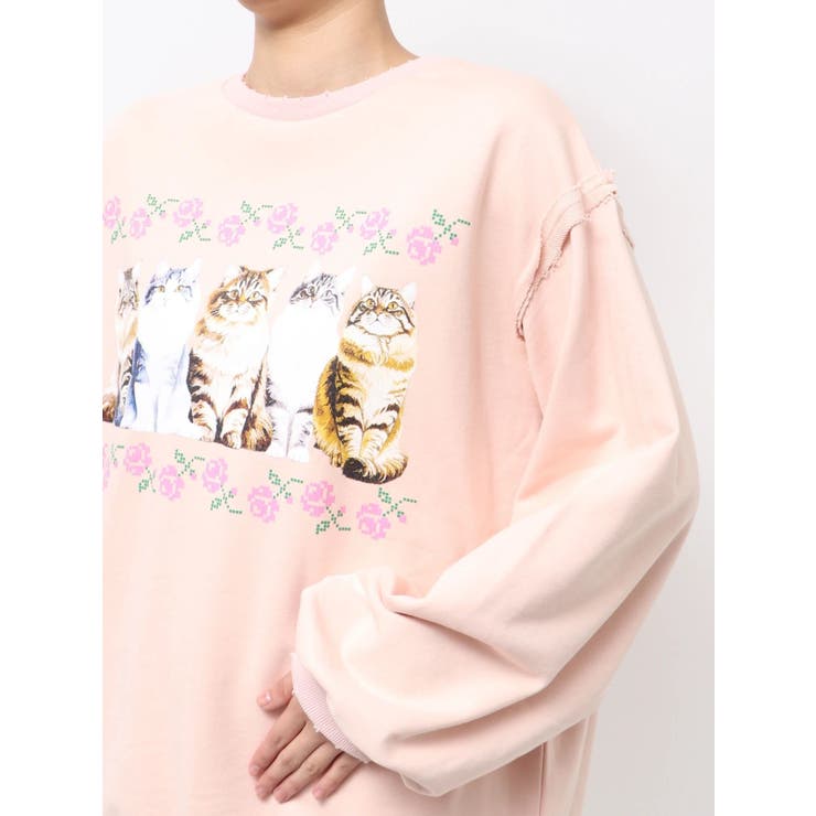 blooming catスウェット | merry jenny | 詳細画像33 