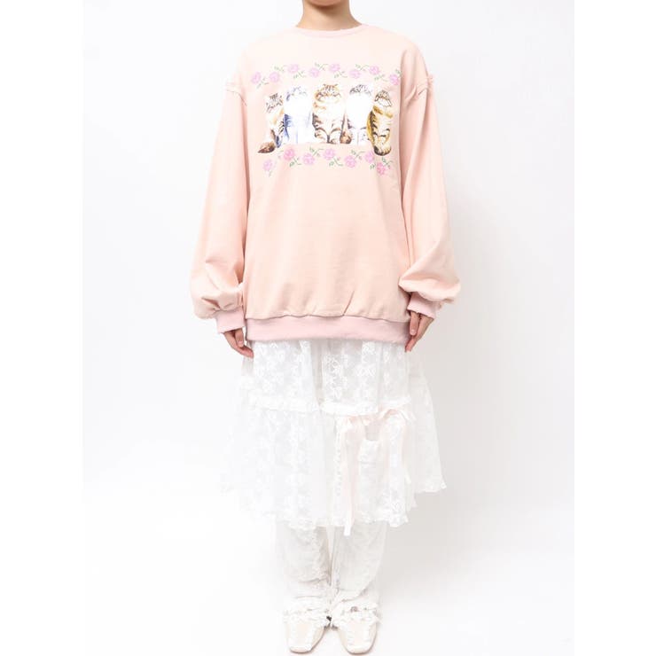 blooming catスウェット | merry jenny | 詳細画像38 