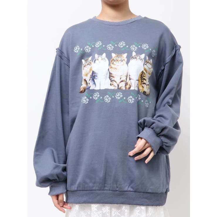 blooming catスウェット | merry jenny | 詳細画像42 