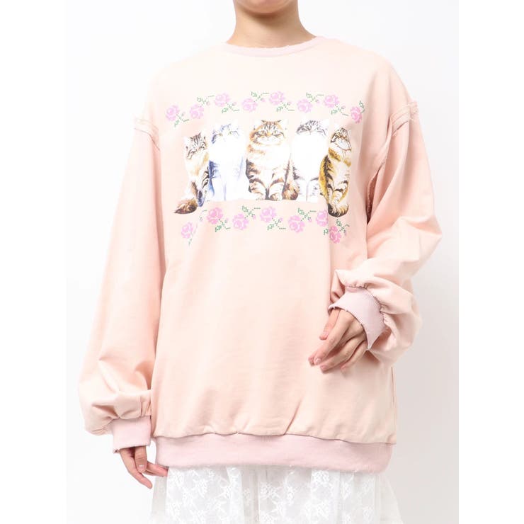 blooming catスウェット | merry jenny | 詳細画像44 