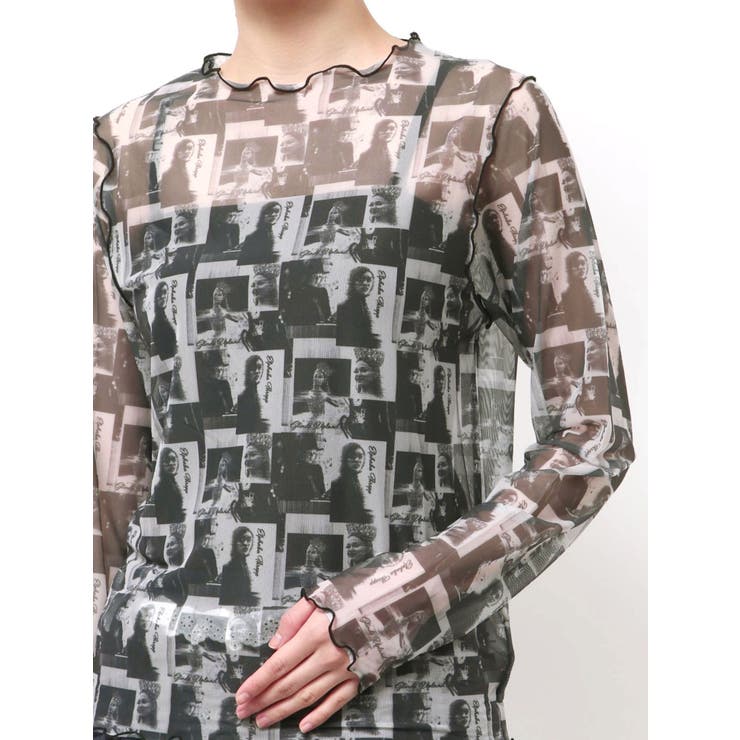 『WICKED』 Sheer Tops | merry jenny | 詳細画像17 