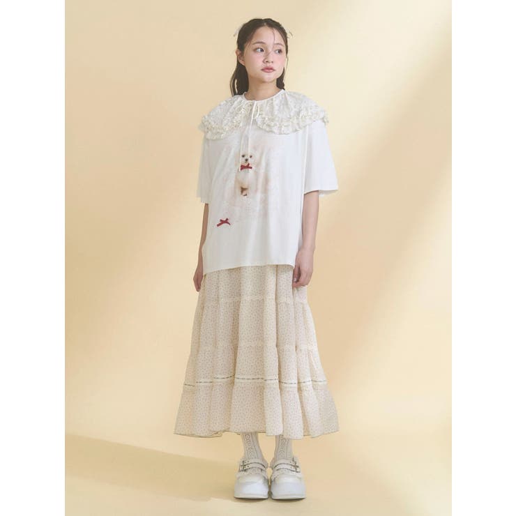 petit flower sheer switchワンピース | merry jenny | 詳細画像17 