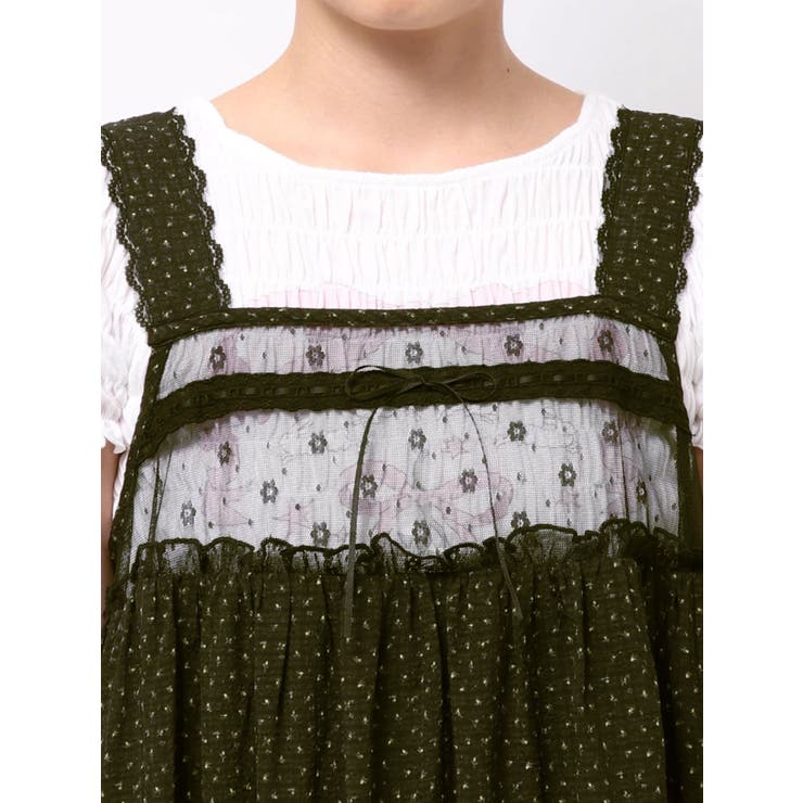 petit flower sheer switchワンピース | merry jenny | 詳細画像24 