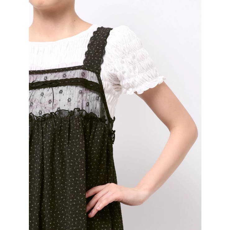 petit flower sheer switchワンピース | merry jenny | 詳細画像25 