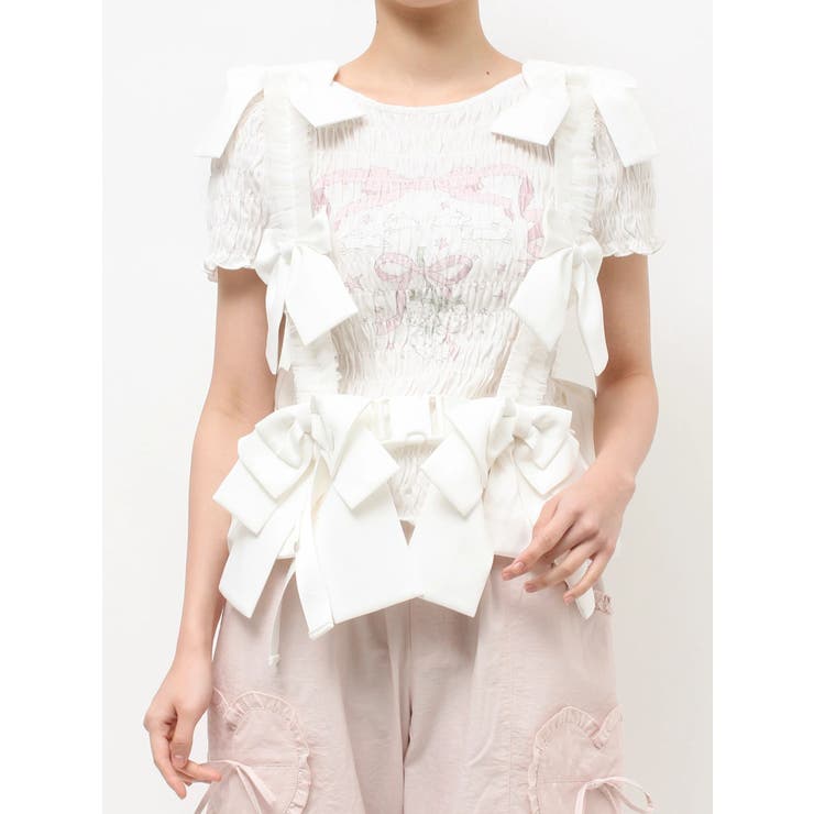 Tulle ribbon harness | merry jenny | 詳細画像34 