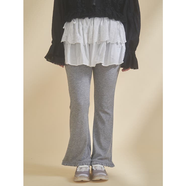 lace skirt flare pants | merry jenny | 詳細画像10 