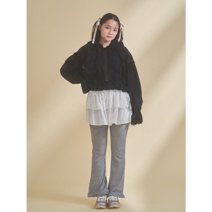 lace skirt flare pants | merry jenny | 詳細画像13 