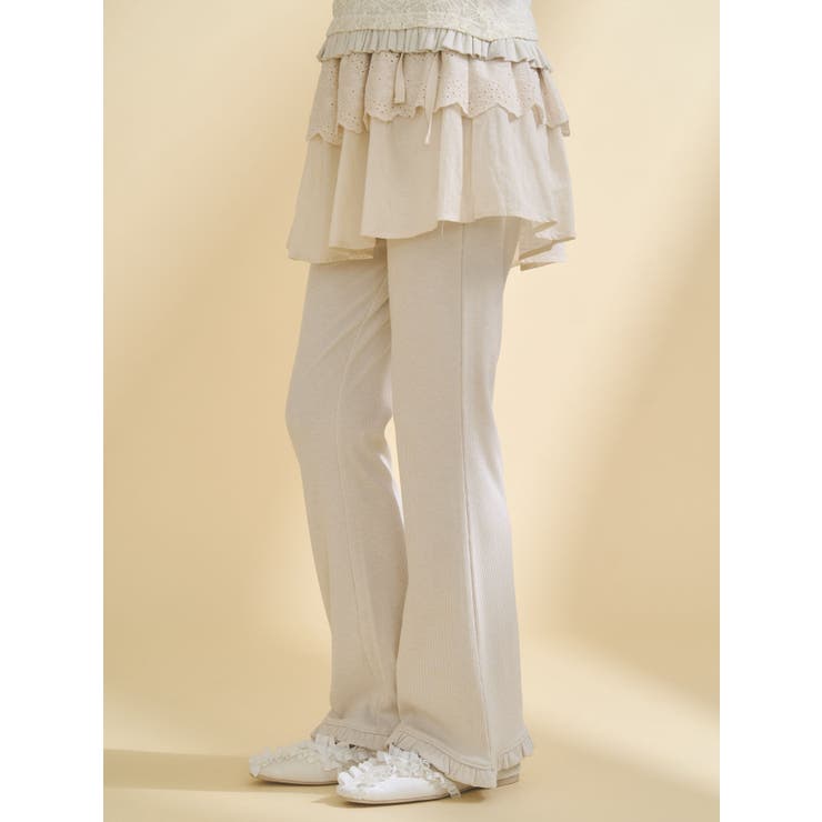 lace skirt flare pants | merry jenny | 詳細画像15 