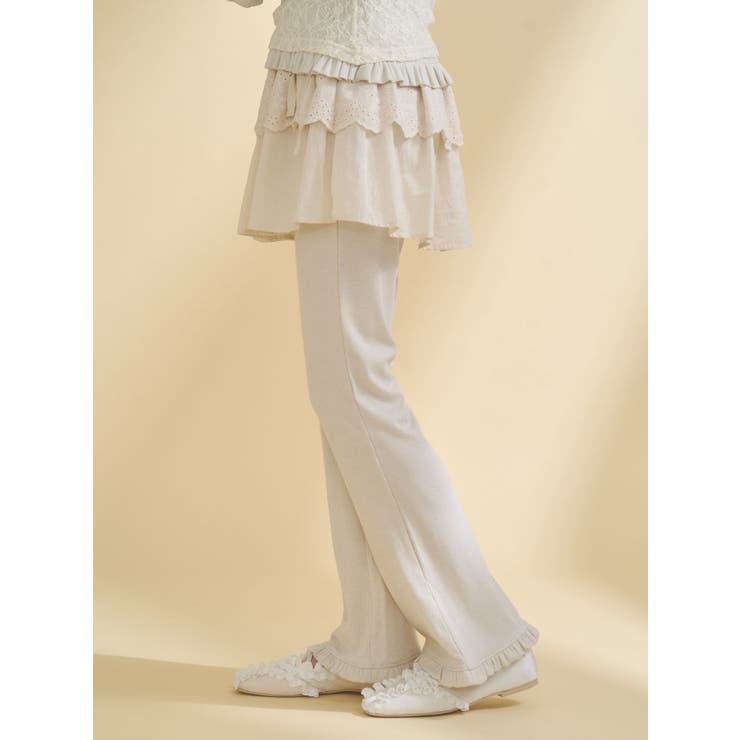 lace skirt flare pants | merry jenny | 詳細画像16 
