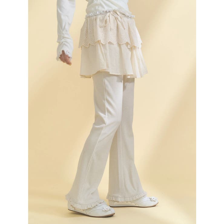 lace skirt flare pants | merry jenny | 詳細画像22 