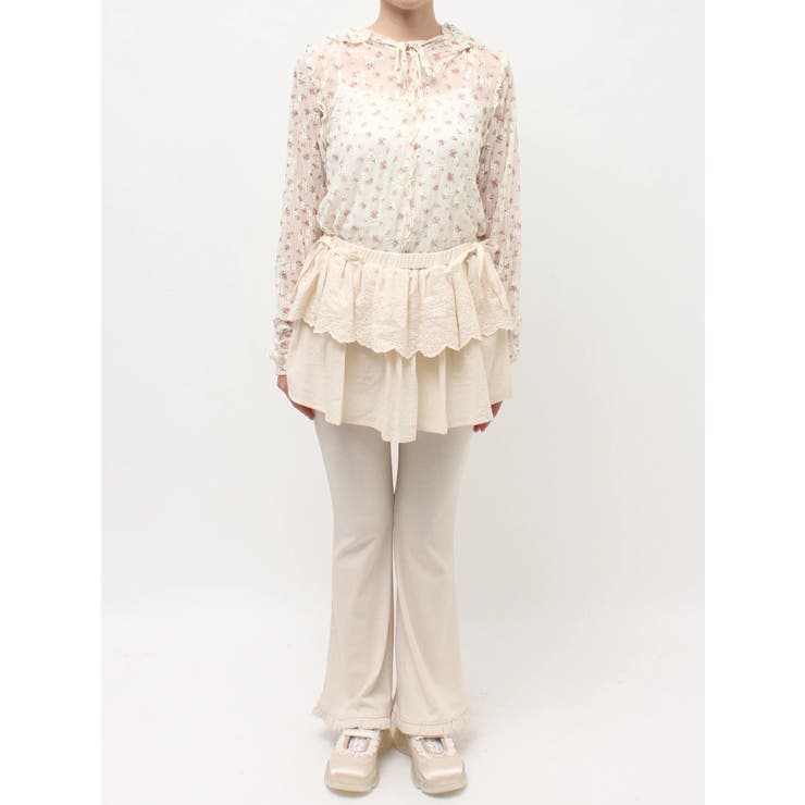 lace skirt flare pants | merry jenny | 詳細画像31 